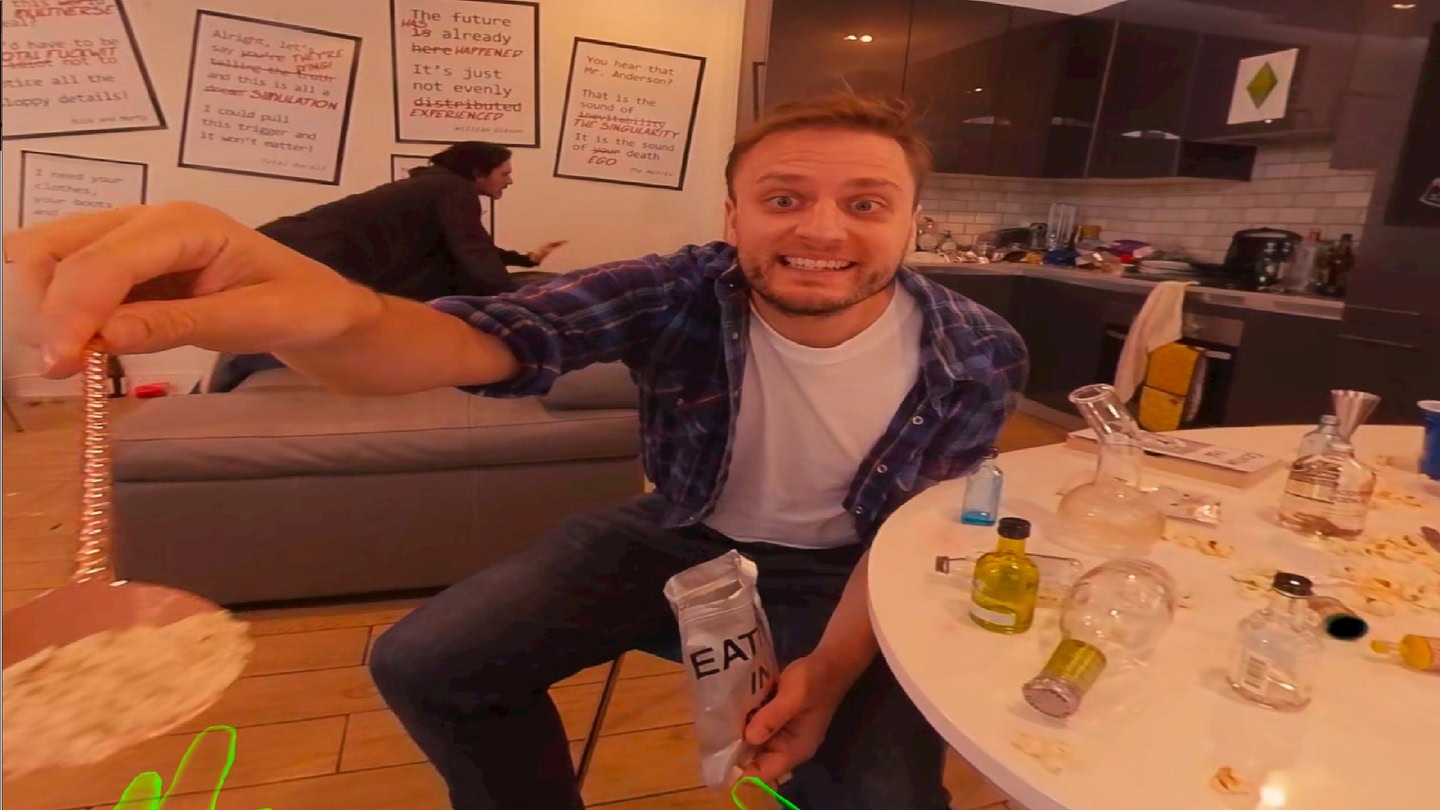 #4. Living in Sim | 360 3D Movie | Do We Live in a Simulation? | Comedy, Horror (Meta) Bởi: Morning Calm Productions