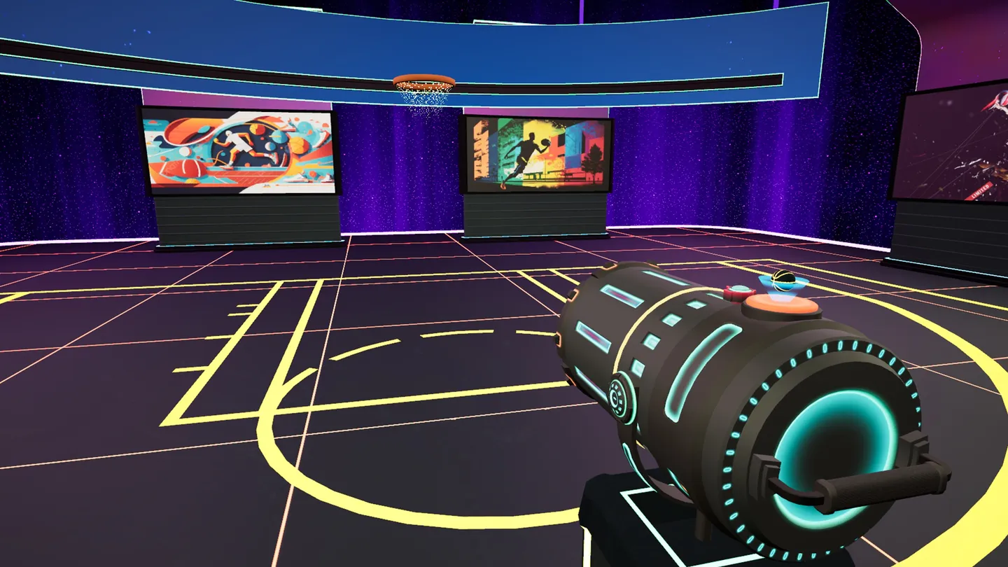 #2. Shoot The Hoop VR (Meta) De: True Form Games