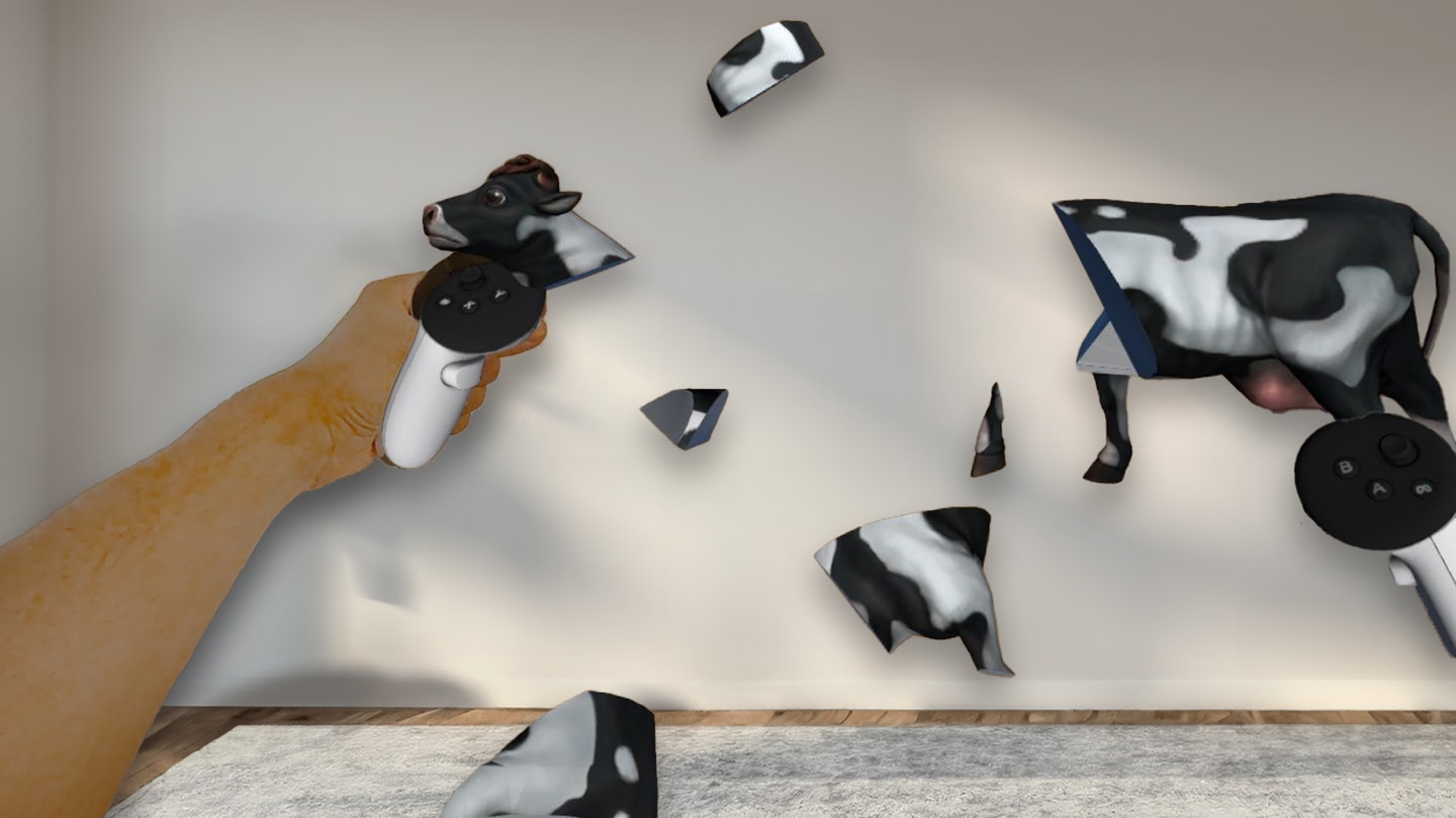 #6. Fractured: Mixed Reality 3D puzzle (Meta) By: MIXRIFT