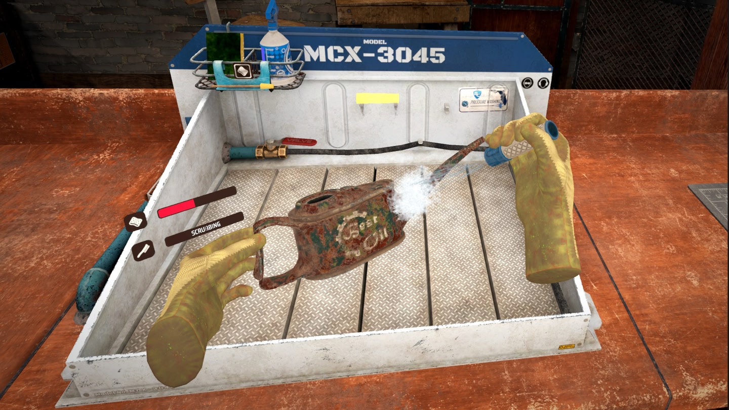 #4. WORKSHOP SIMULATOR VR (Meta) Bởi: VR Factory Games S.A.