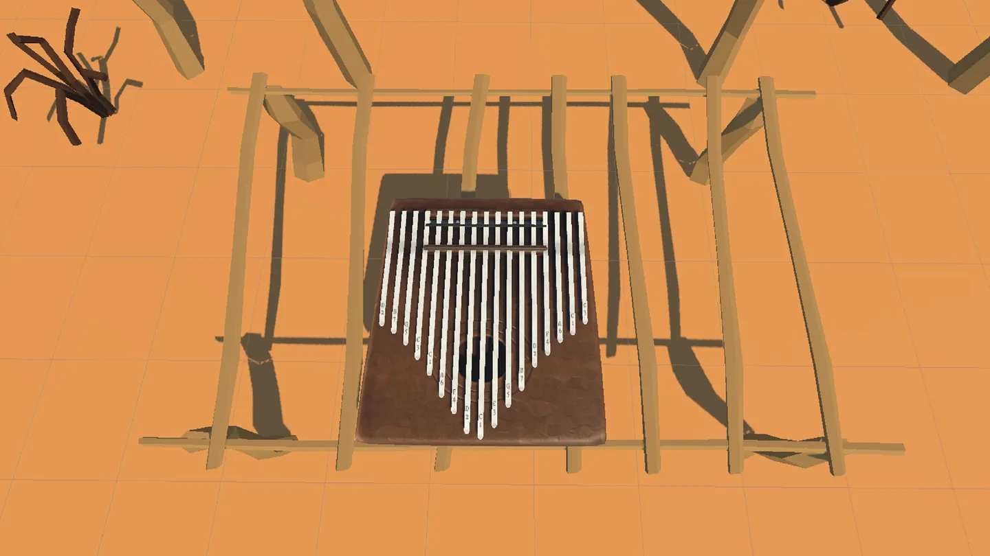 #5. Kalimba VR (Meta) Podle: VRSheriffStudio