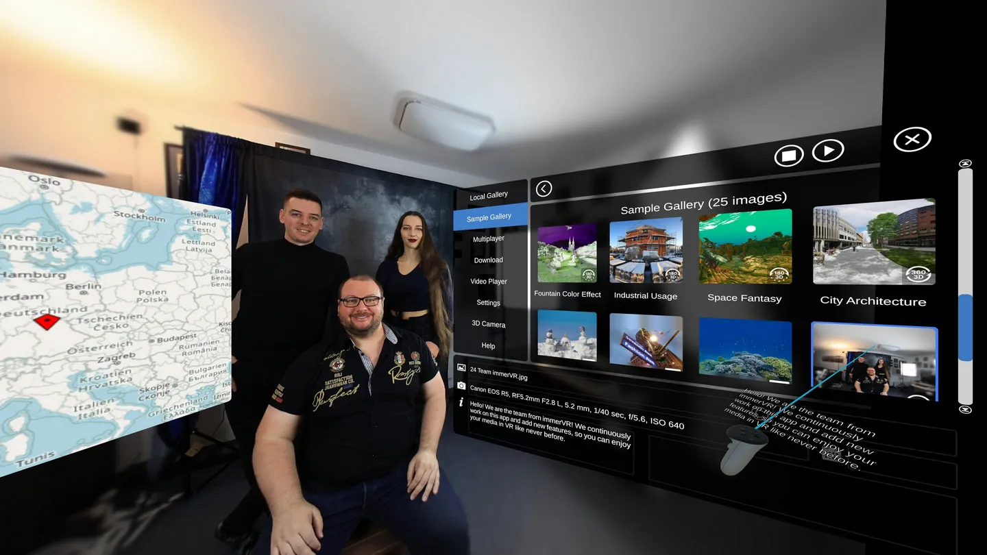 #2. immerGallery (Meta) Oleh: immerVR GmbH