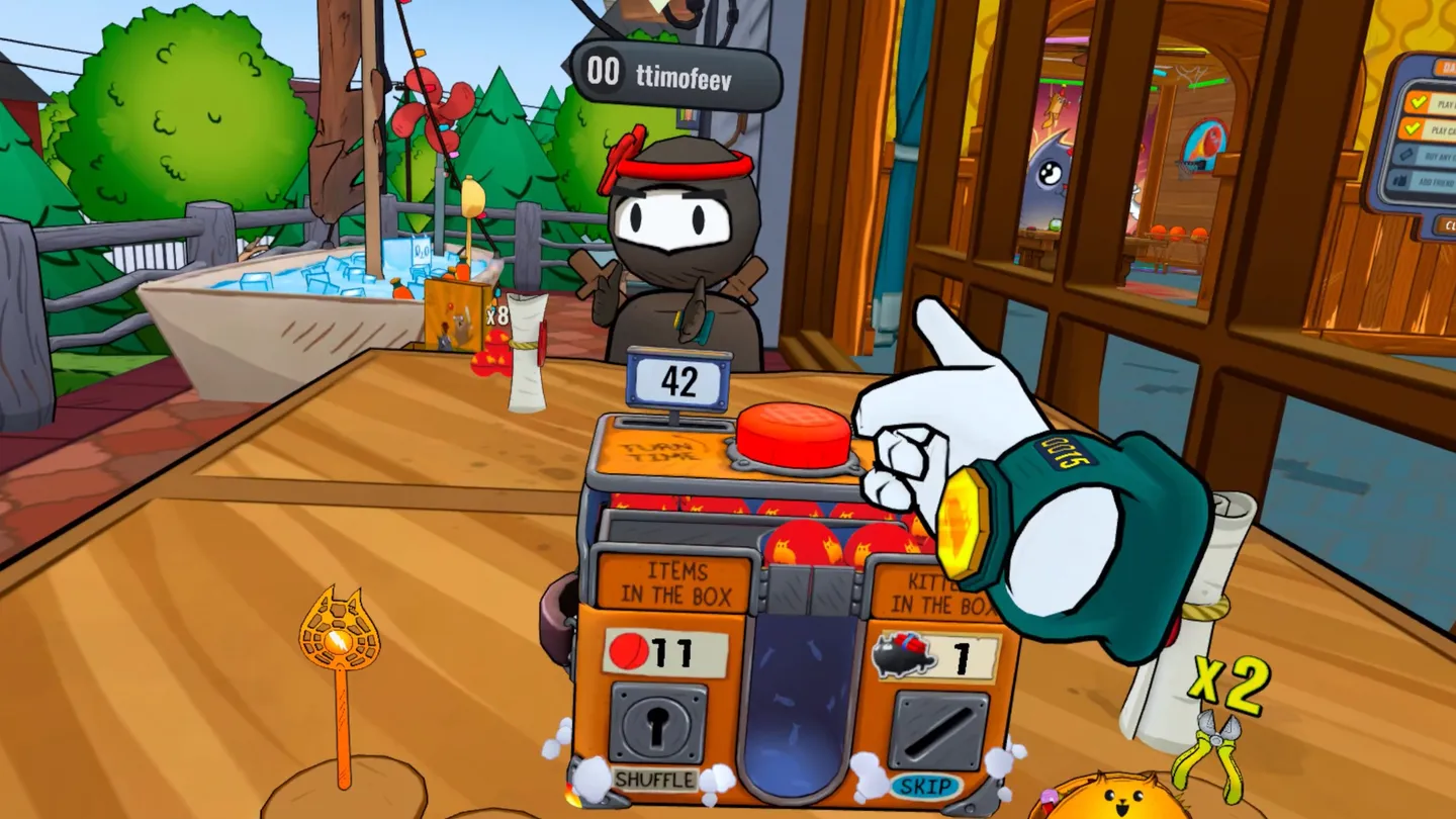 #3. Exploding Kittens VR (Meta) Podle: Saber Interactive Inc