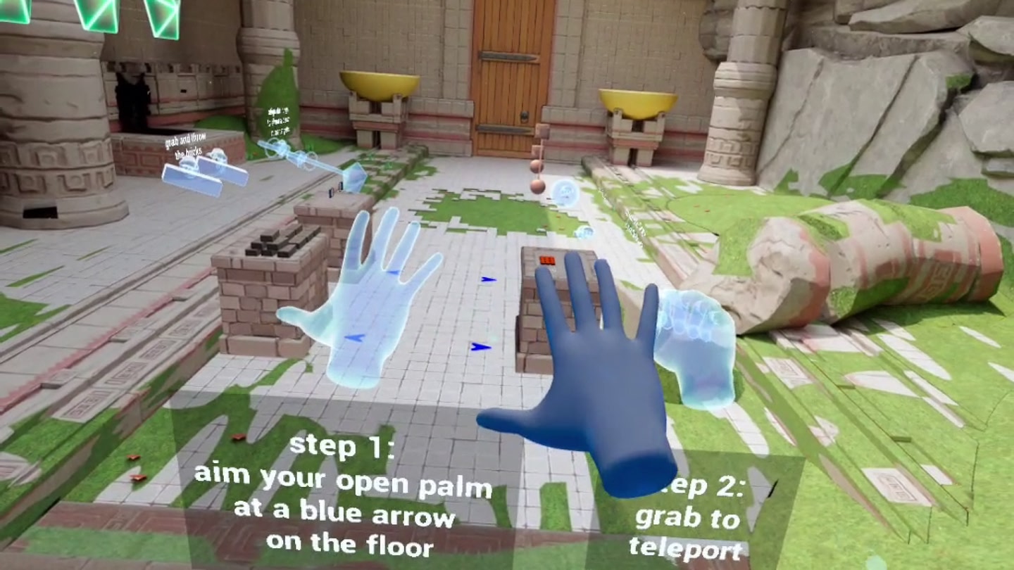 #2. Oculus Hand Gameplay Showcase for Unreal (Meta) 由: Oculus-DevTech-Samples
