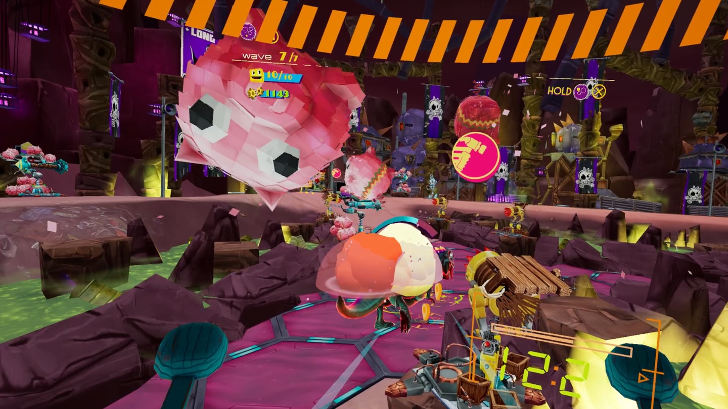 #2. Captain ToonHead vs The Punks from Outer Space (Meta) Podle: Teravision_Games