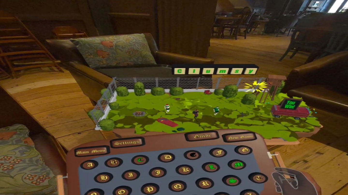 #4. Hangman AR (Meta) بواسطة: De la Bere Studios