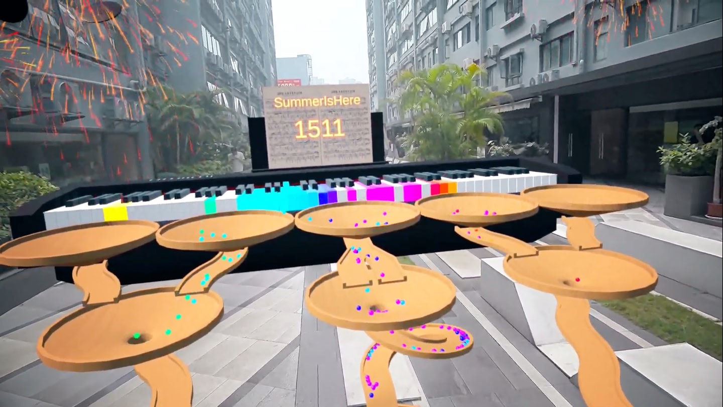 #6. Marblecraft:Mixed Reality Marble Sandbox (Meta) Podle: Skycamp Studio