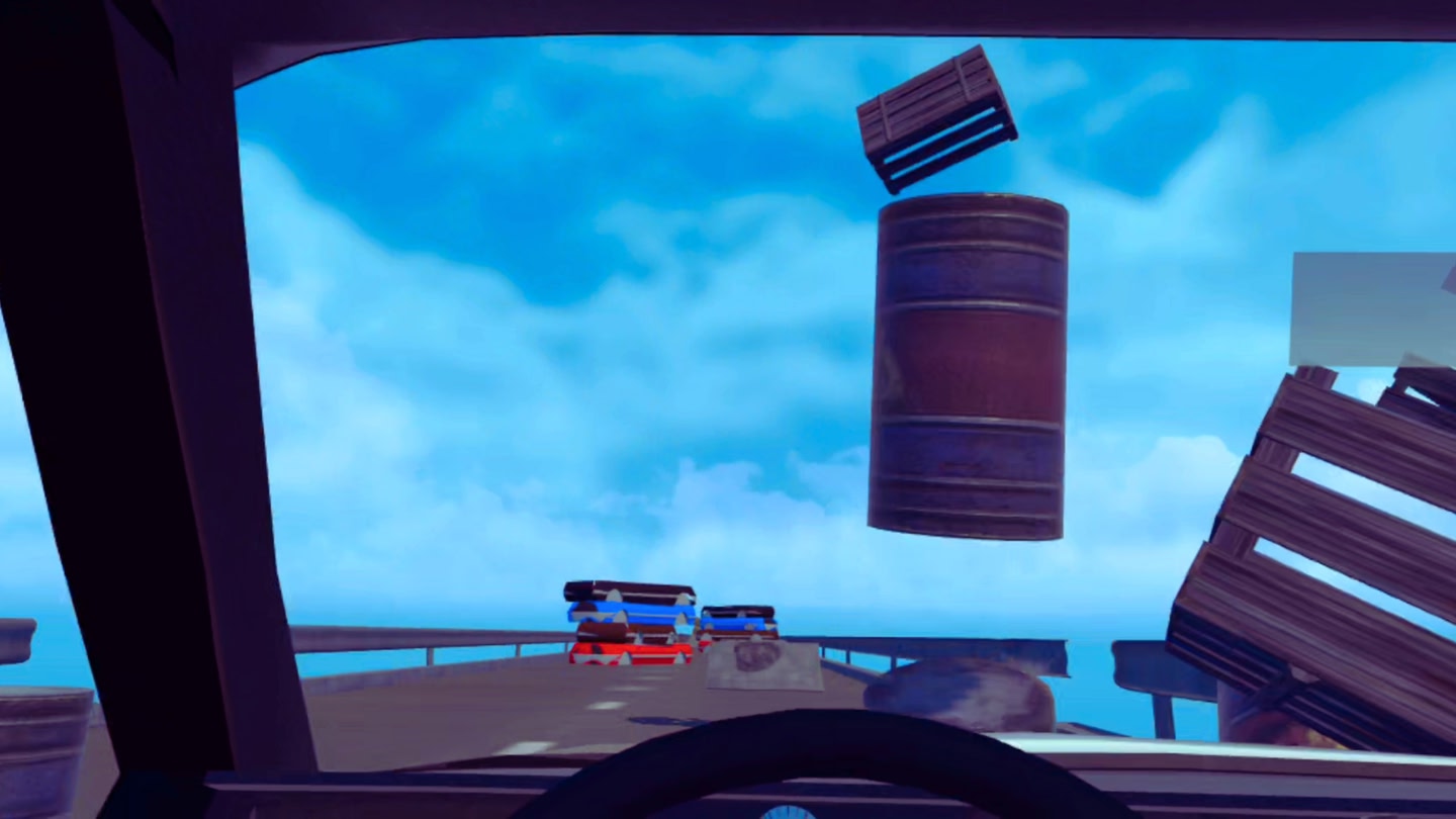 #3. Car Jump VR-Ramp stunt (Meta) بواسطة: RexxxStudio