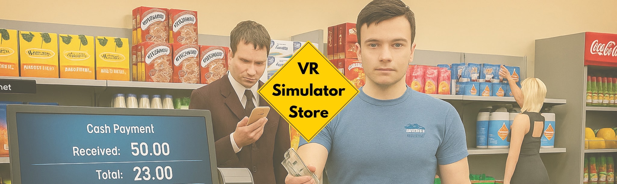 Skærmbilleder (6) VR Store Simulator- Superstore
