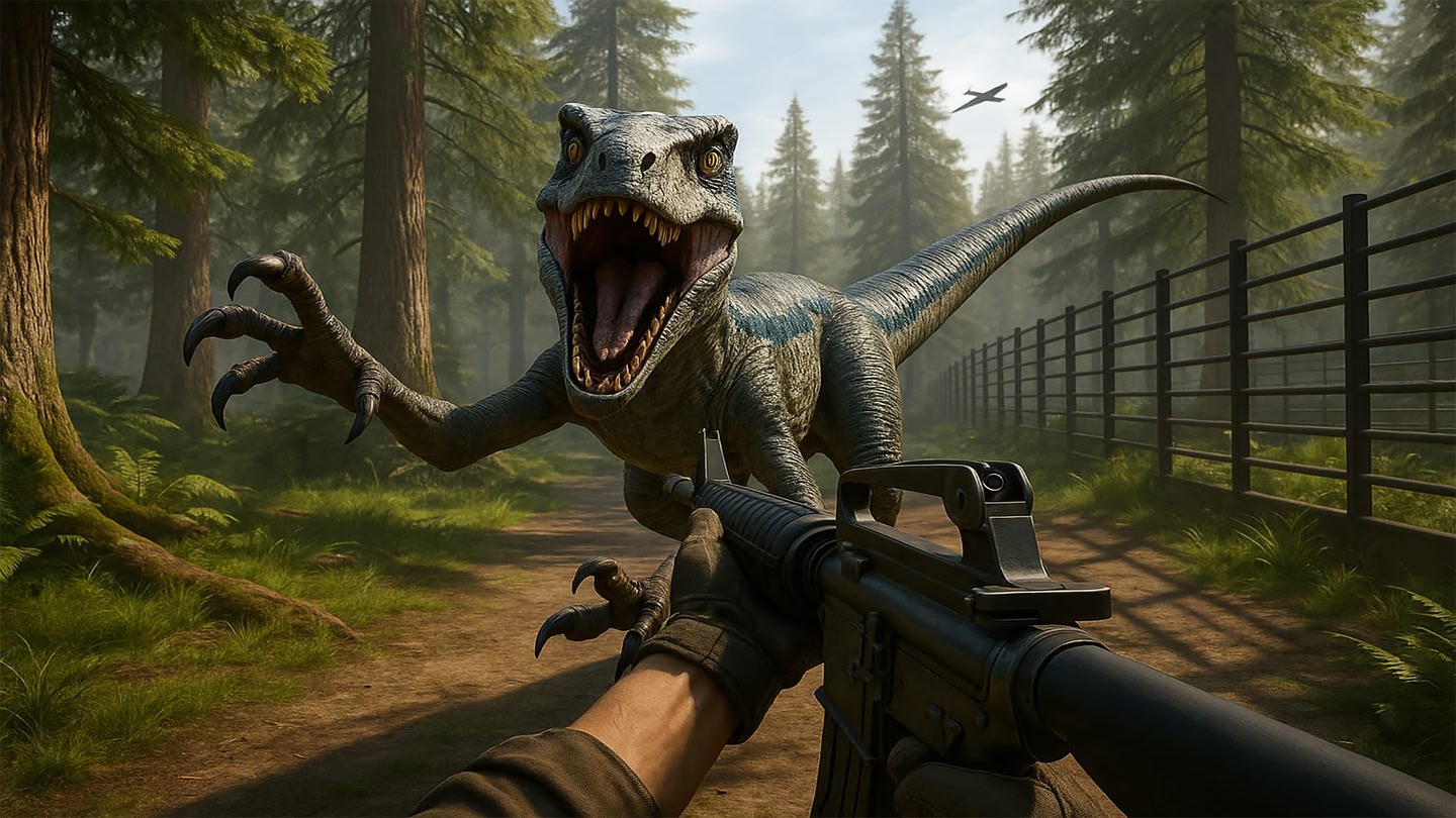 #2. Jurassic Zoo : Dinosaur Hunting (Meta) De: Dani360 Studios