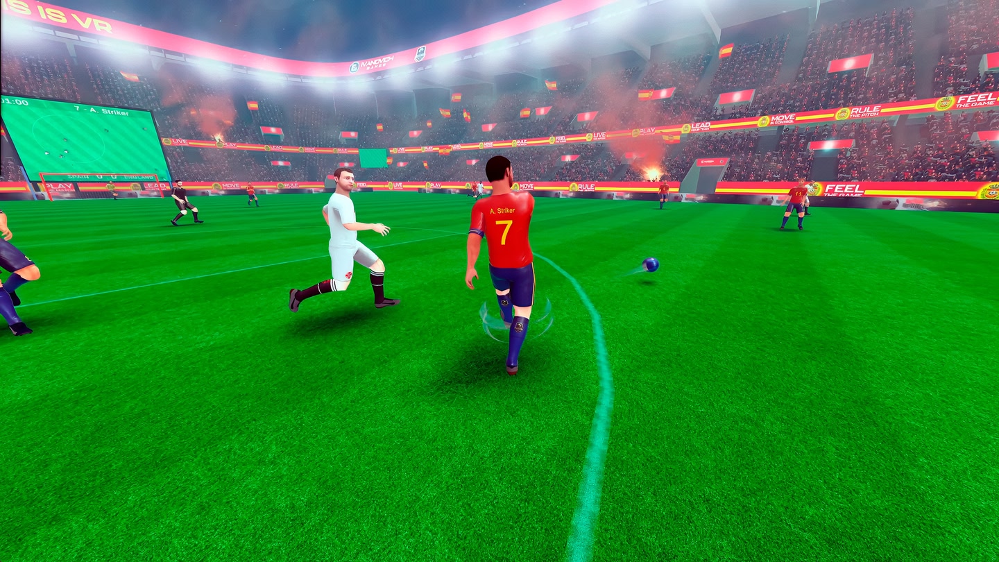 #2. Motion Soccer PRO (Meta) De: Ivanovich Games