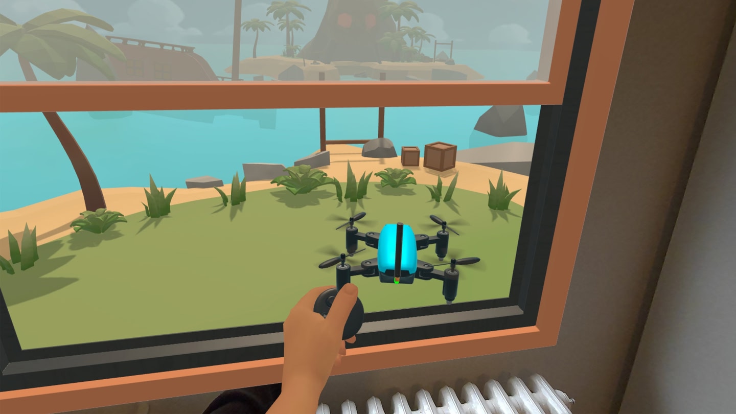 #2. Drone Sim XR (Meta) De: Vadim Silver