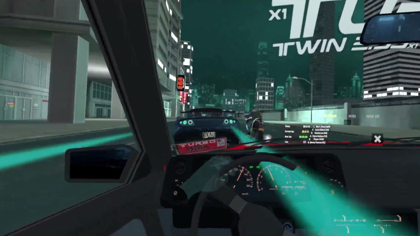 #4. Rec Racer VR (Meta) 由: Alien Cyber Coat