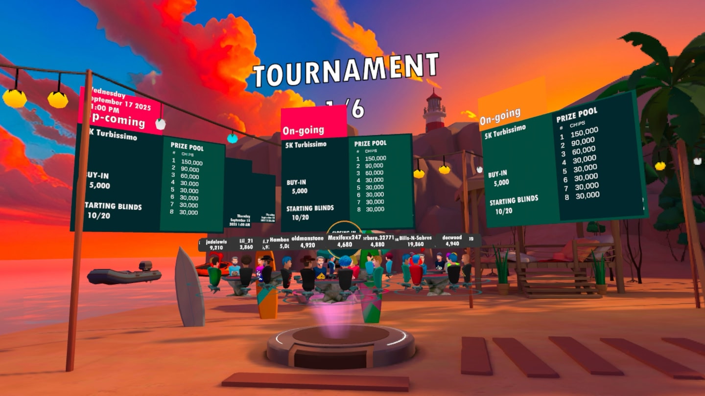 #5. POKER VR (Meta) De: Mega Particle, Inc.