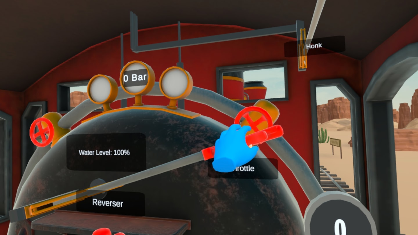 #2. Western Rails (Meta) Bởi: Redcontroller Interactive