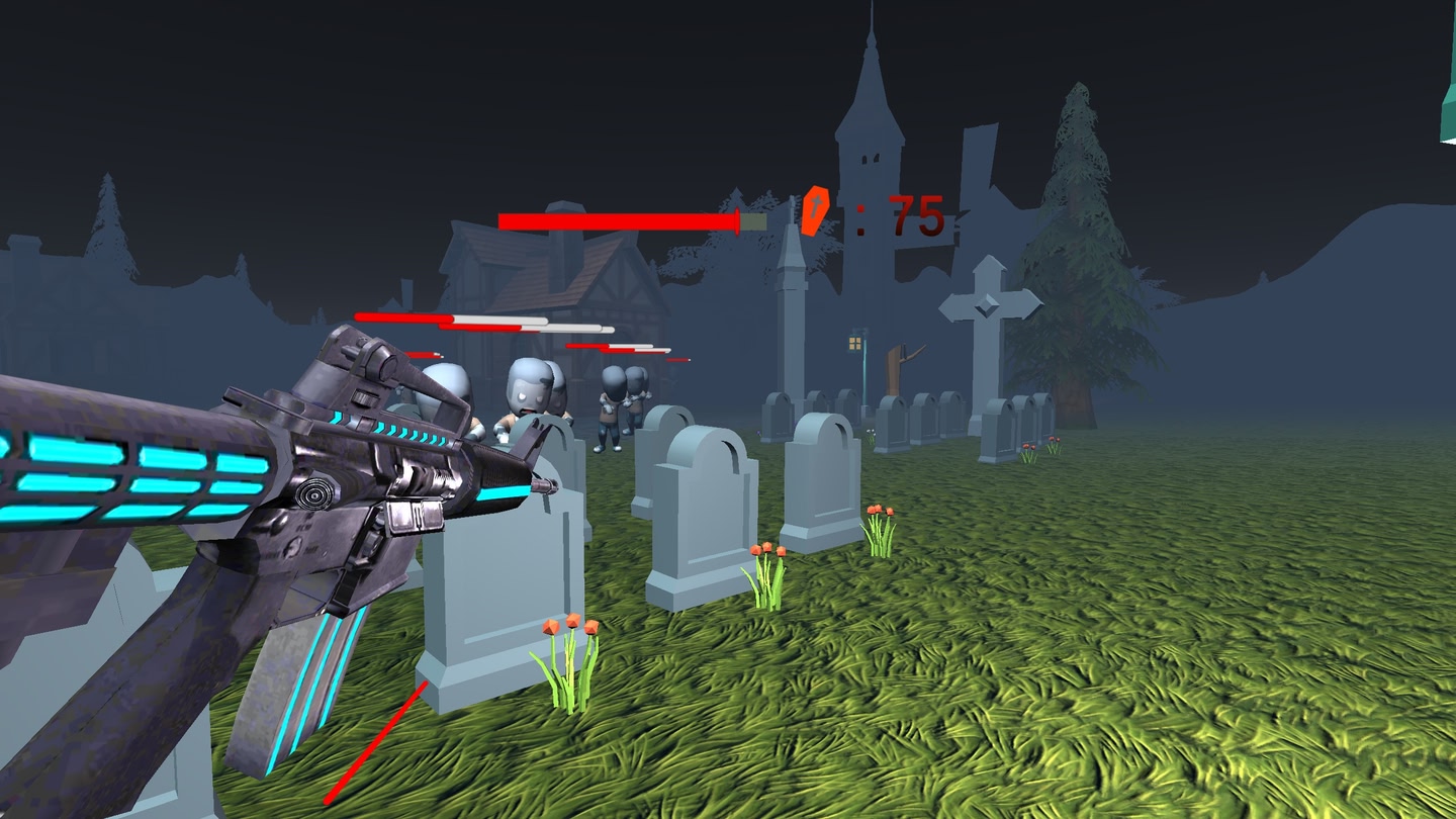 #3. VR Graveyard Zombie Army (Meta) 由: Gameest