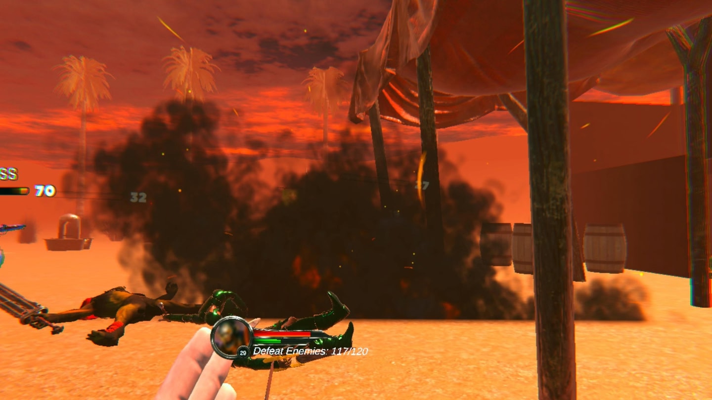 #3. Desert Ambush VR: Hold the Line! (Meta) De: Ultra Fun Games