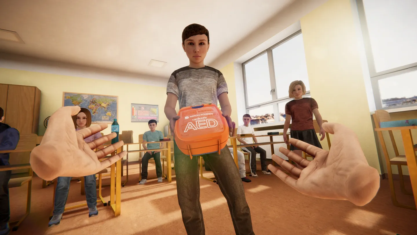 #5. VR CPR (Meta) di: Virtual Lab s.r.o.