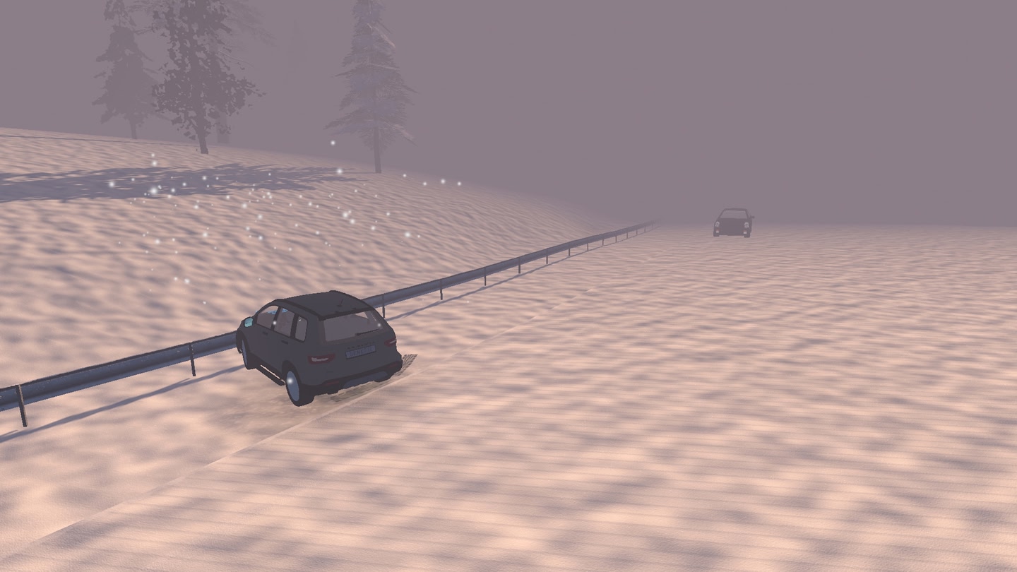 #4. Snow Squall Driving Simulation (Meta) 作者: Frank Martin