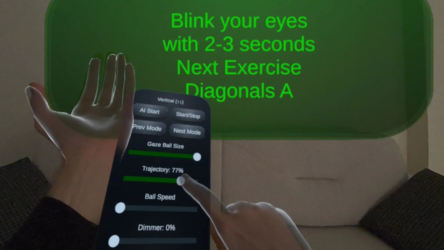 #2. XR Eye Trainer (Meta) By: Sergii Kulish