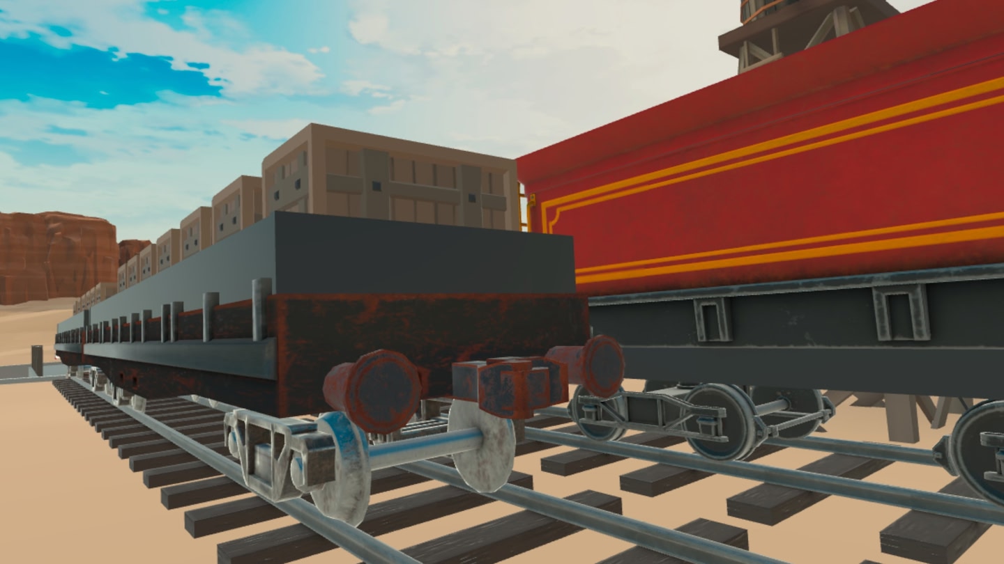 #4. Western Rails (Meta) Bởi: Redcontroller Interactive