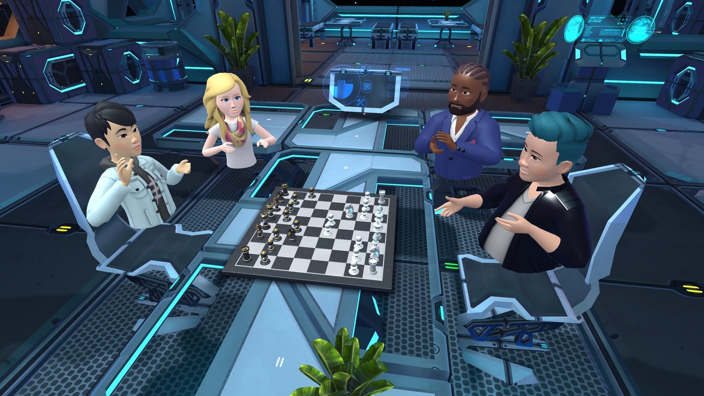 #4. Chess VR (Meta) بواسطة: Mastery VR