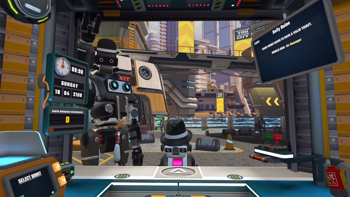 #2. Border Bots VR (Meta) 由: Team17 Digital