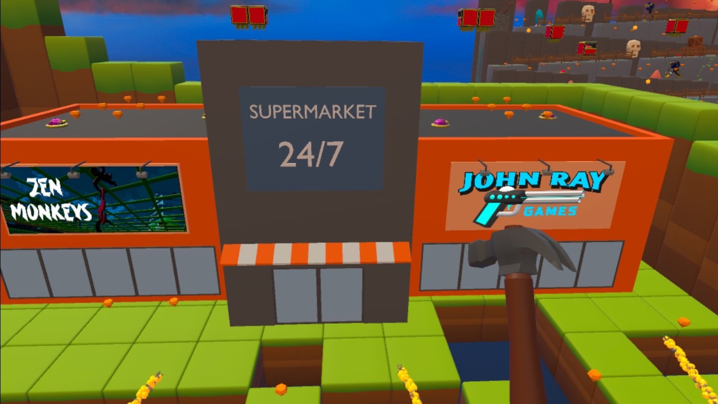 #2. Hammer Time: VR Platformer (Meta) By: John Ray Games