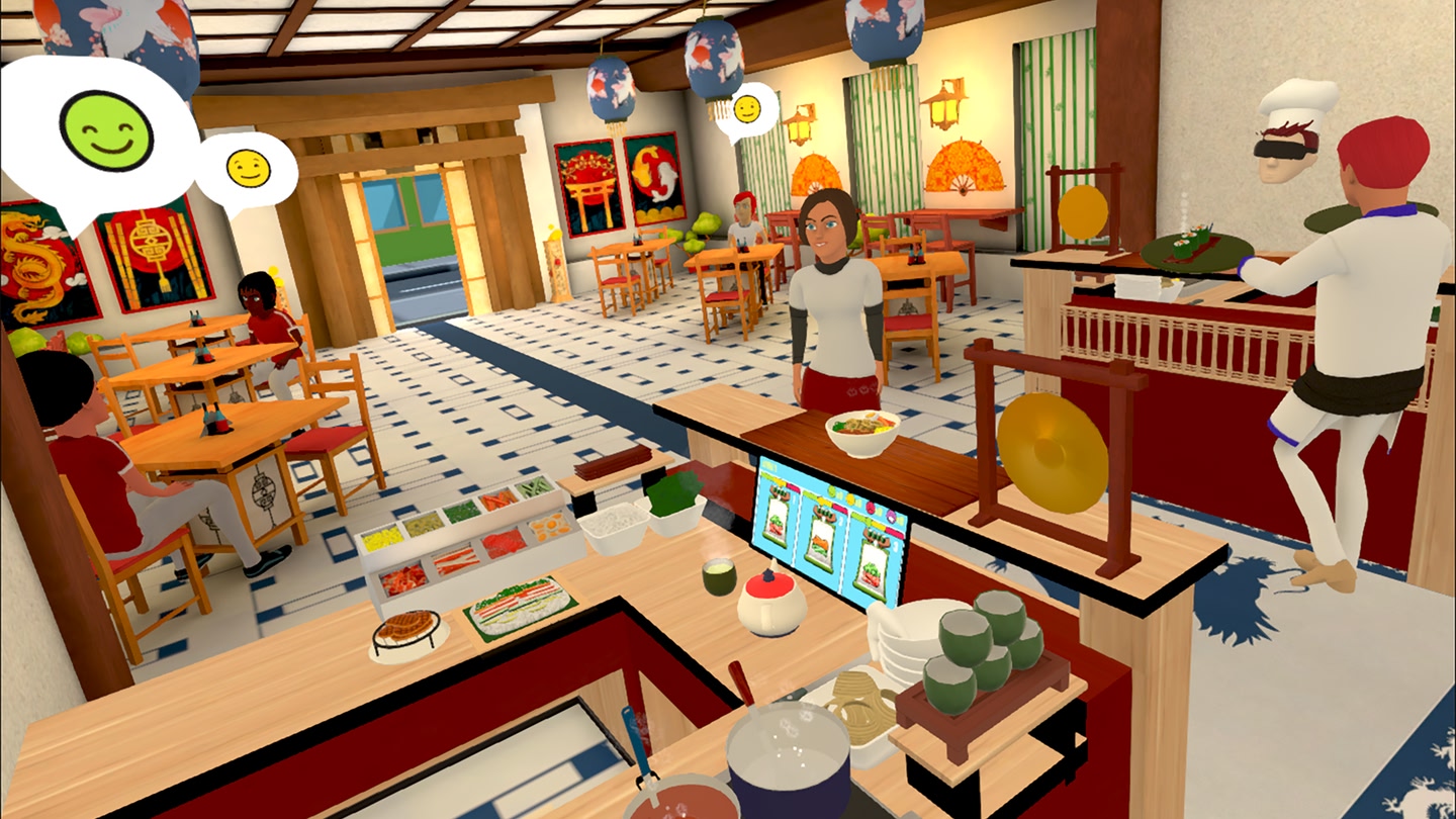 #4. Clash of Chefs VR (Meta) بواسطة: Flat Hill Games doo
